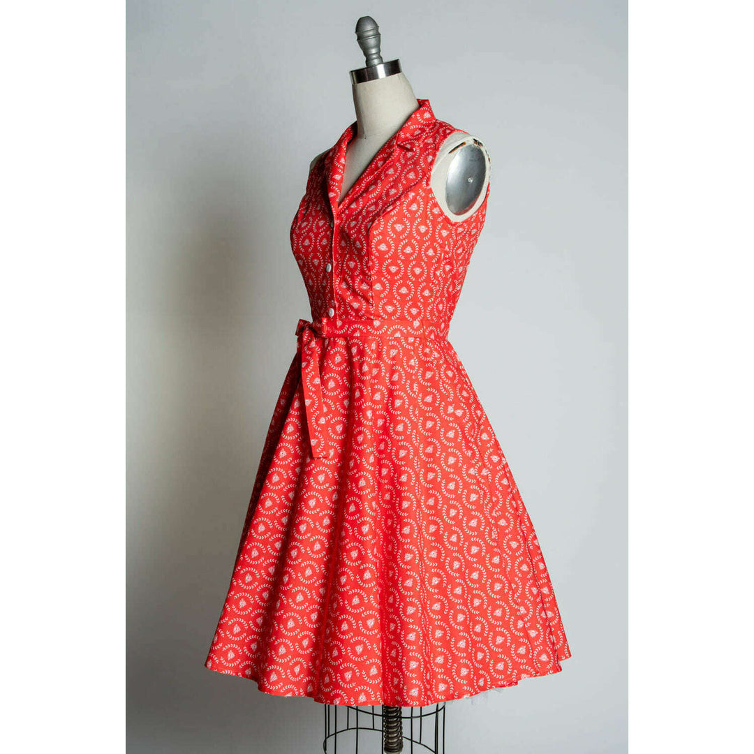 Staci Dress- Laurel & Bees, Cherry Red *sale