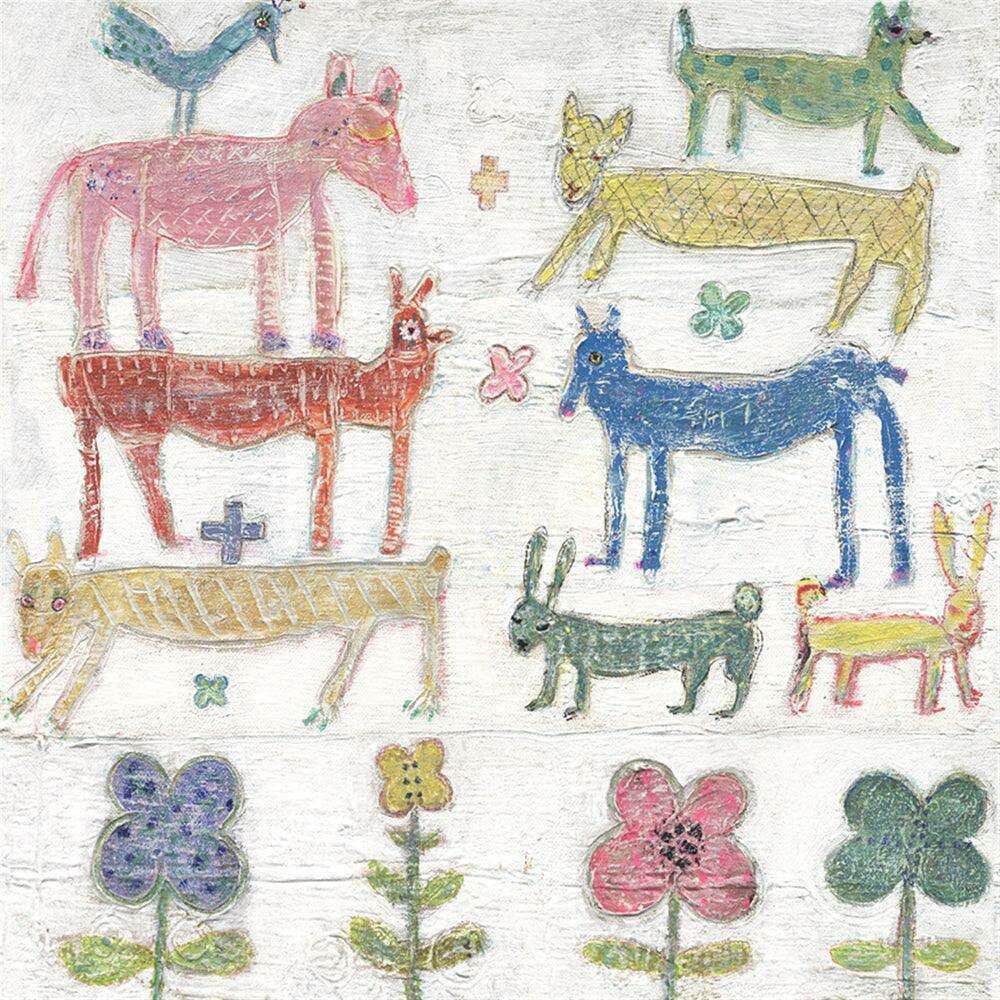 "Stacked Animals" Art Print - Quirks!