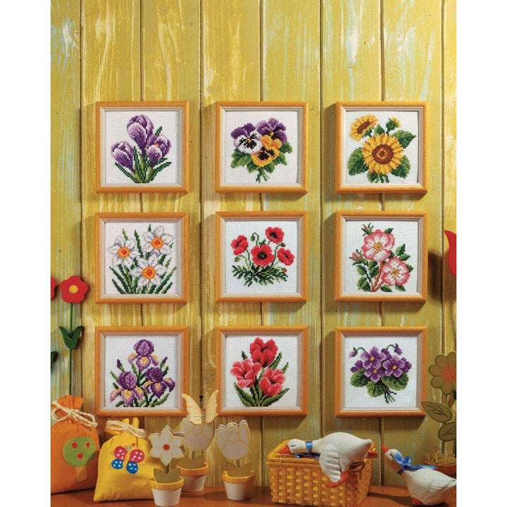 Stamped Cross stitch kit "Tulips " 7517