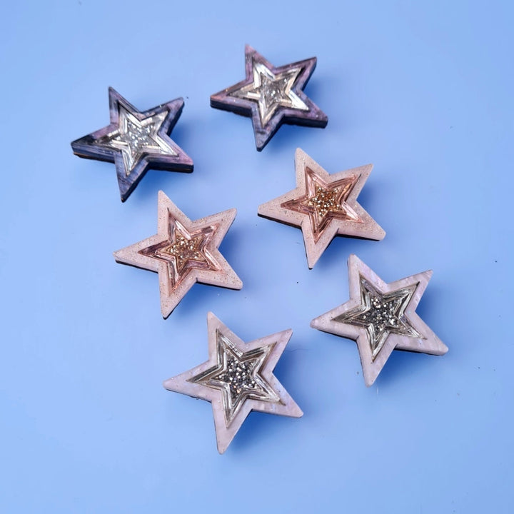 Starlight Stud Earrings by Cherryloco Jewellery