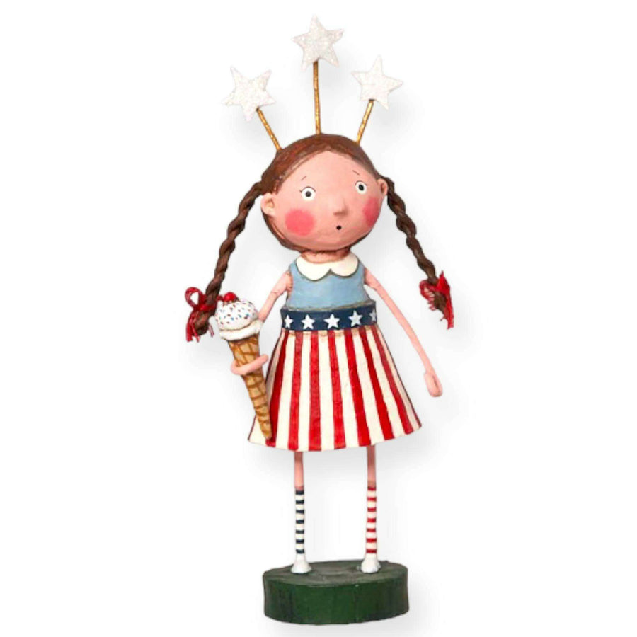 Stars, Stripes & Sprinkles Lori Mitchell Figurine