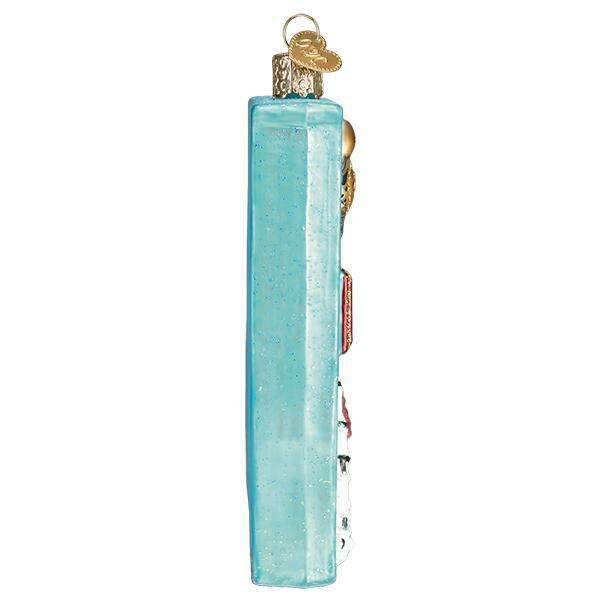 Old World Christmas State of Alabama Blown Glass Ornament