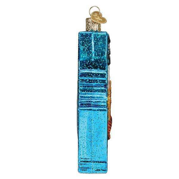 Old World Christmas State Of Maine Blown Glass Ornament