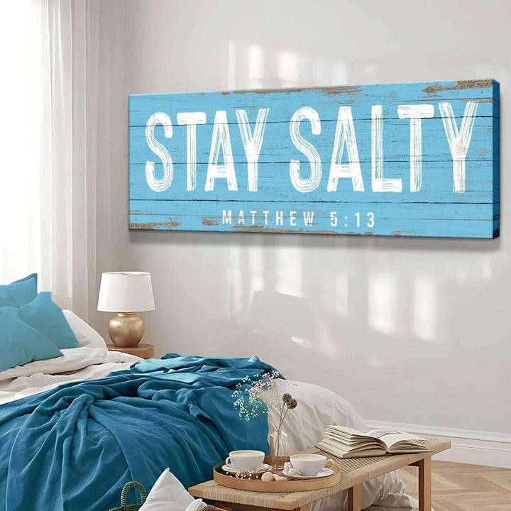 Stay Salty Coastal Sign IV