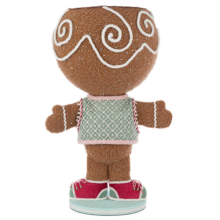 Stick E. Sweet Gingerbread Boy Candy Container by Katherine's Collection image 4