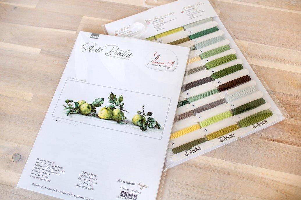 Still Life with apples B2259L Counted Cross-Stitch Kit