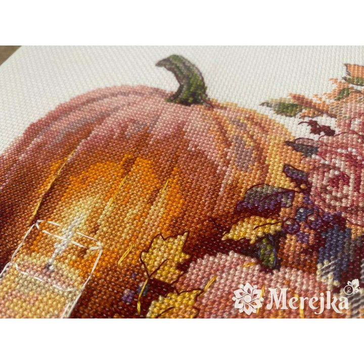 Still Life with Pumpkins K-241A Counted Cross-Stitch Kit