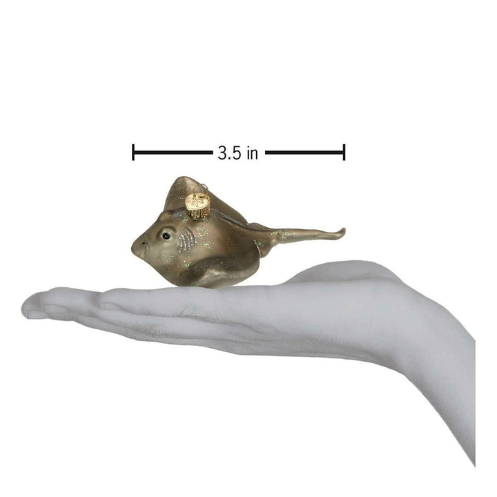 Old World Christmas Stingray Blown Glass Ornament