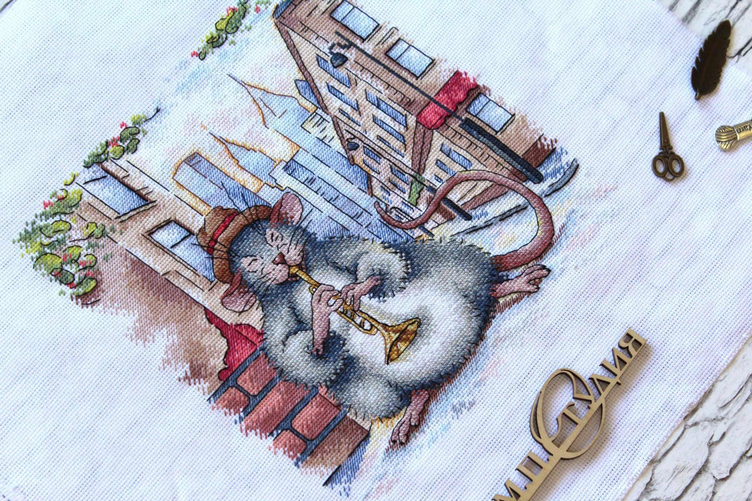 Street Jazz SNV-698 Counted Cross Stitch Kit