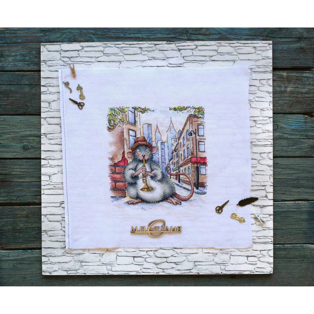 Street Jazz SNV-698 Counted Cross Stitch Kit