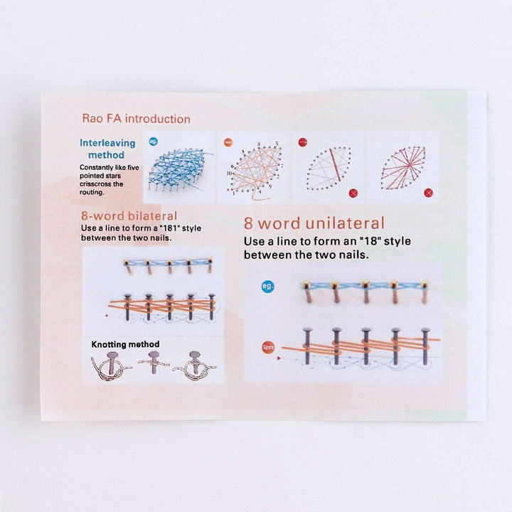 String Art DIY Kit with Stand - Apple. Wizardi Craft Kit F07-M12-1-DHAA28287