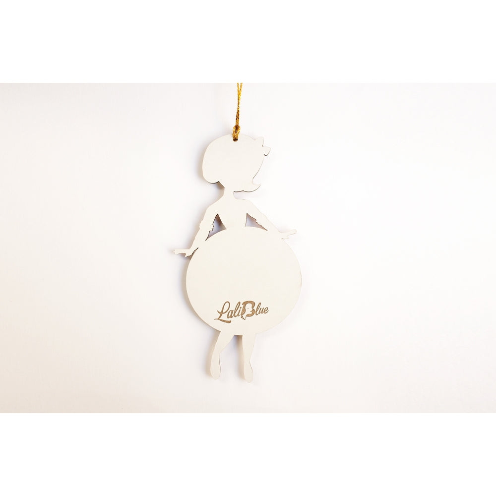 Striped Christmas Tree Ornament by Laliblue 3