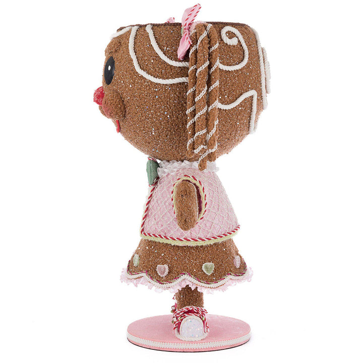 Sugar E. Sweet Gingerbread Girl Candy Container by Katherine's Collection image 2