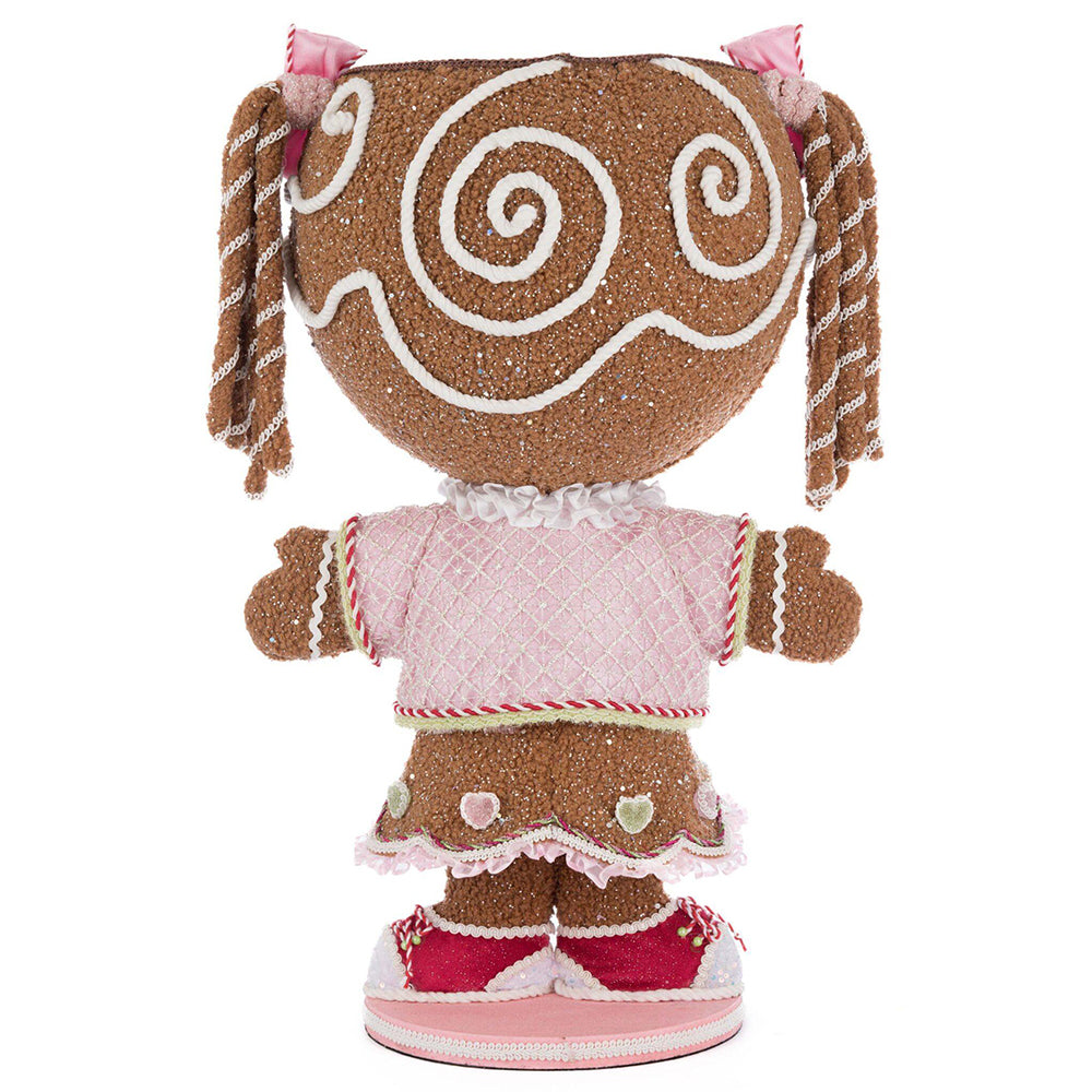 Sugar E. Sweet Gingerbread Girl Candy Container by Katherine's Collection image 4