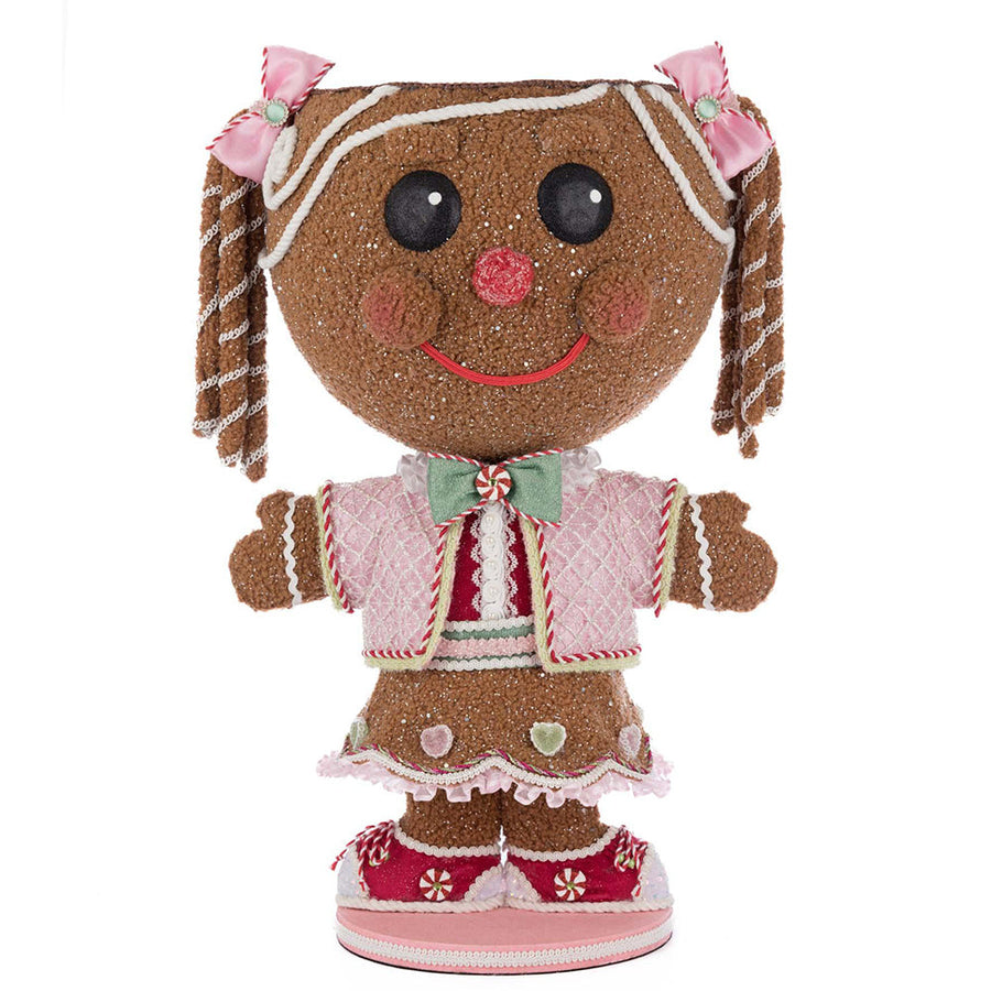 Sugar E. Sweet Gingerbread Girl Candy Container by Katherine's Collection image