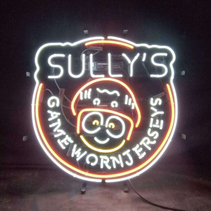 Sully's Game Worn Jerseys Neon Signs