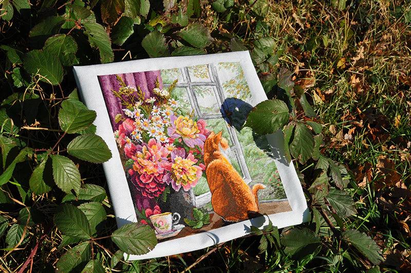 Summer Afternoon K-86 Counted Cross-Stitch Kit