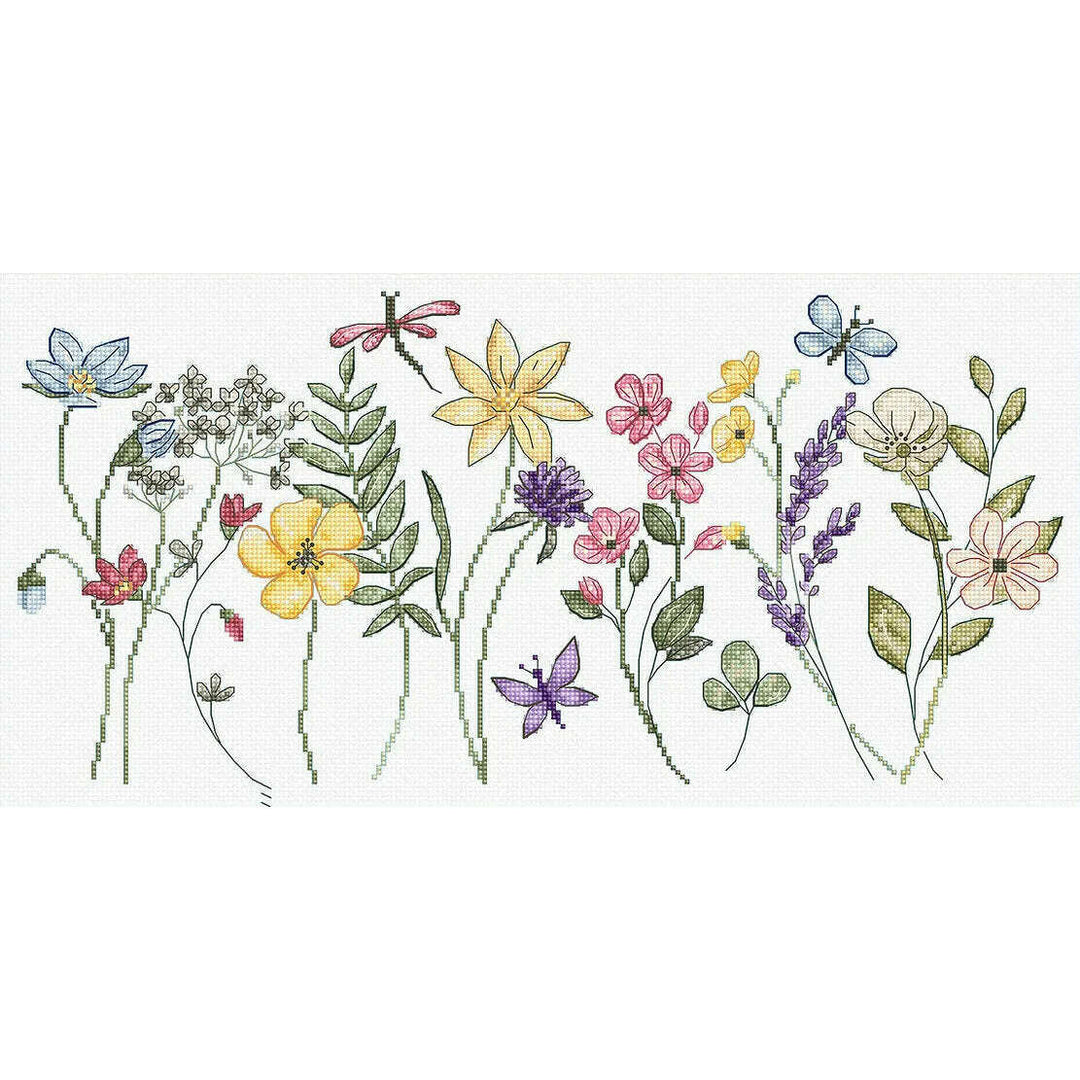 Summer Bloom L8094 Counted Cross Stitch Kit