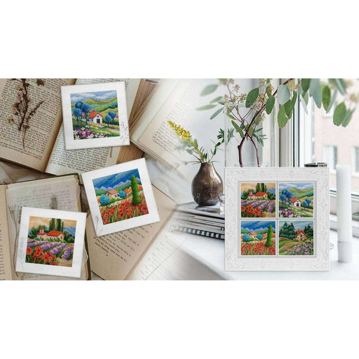 Summer colours C359 Counted Cross Stitch Kit
