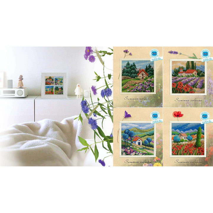 Summer colours C362 Counted Cross Stitch Kit