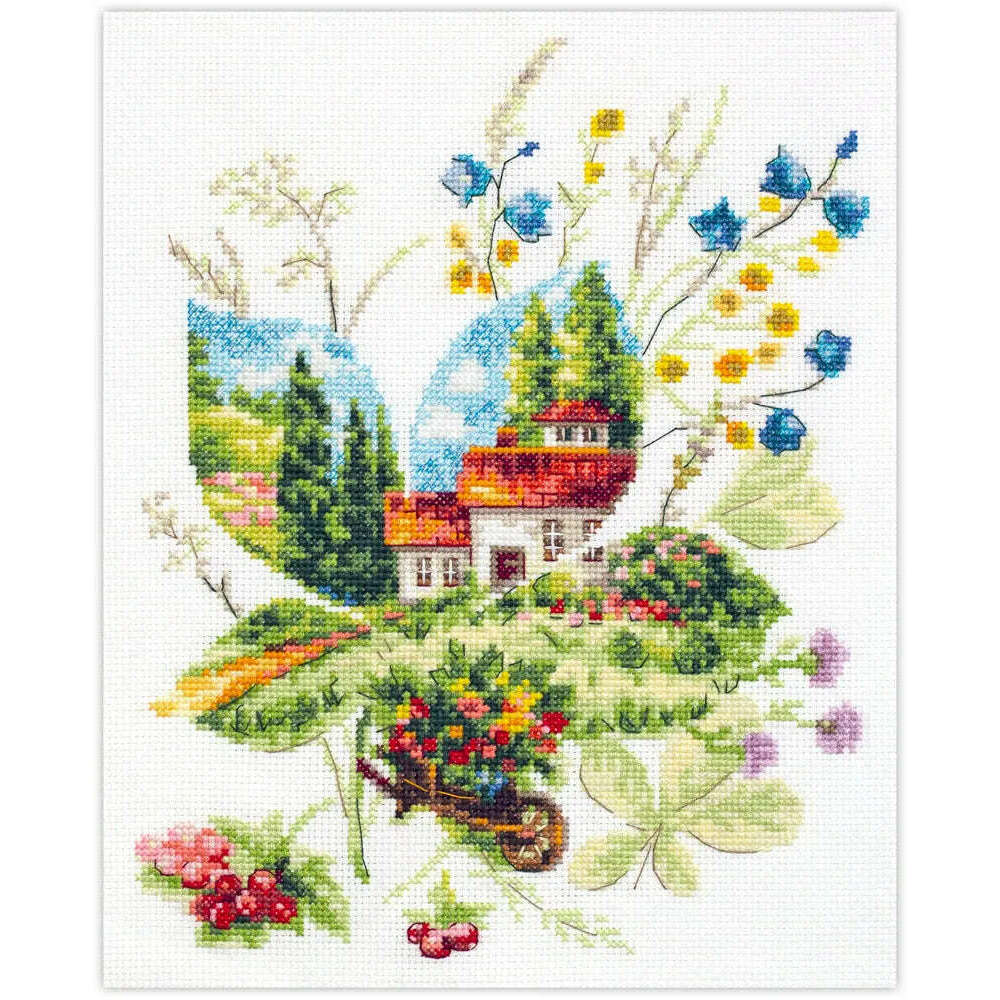 Summer Day 210-321 Counted Cross-Stitch Kit