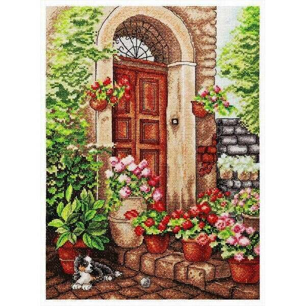 Summer flowers Counted cross stitch kit 1264A