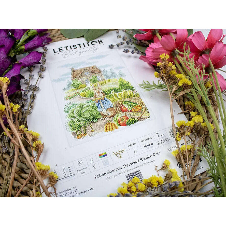 Summer Harvest L8088 Counted Cross Stitch Kit
