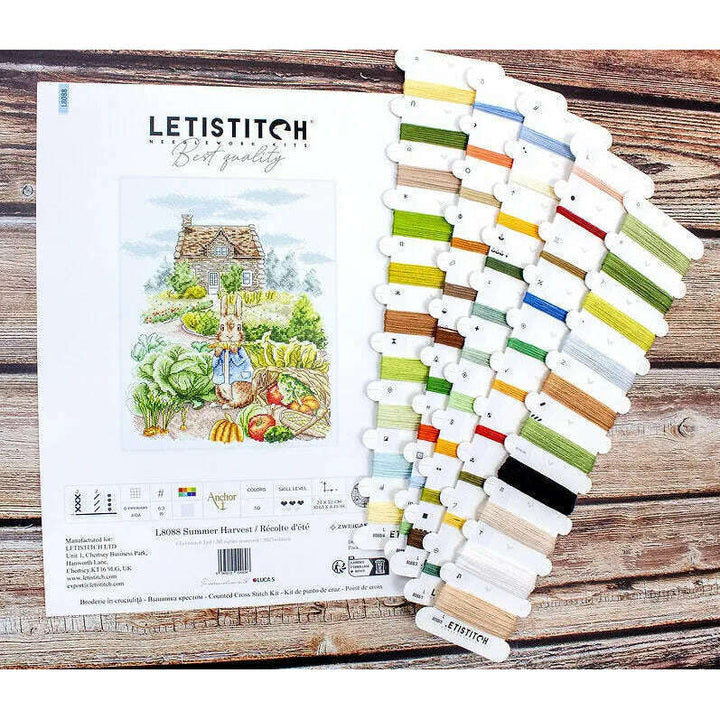 Summer Harvest L8088 Counted Cross Stitch Kit