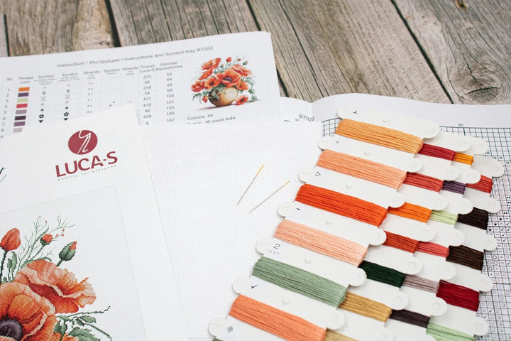 Summer Rubies B7022L Counted Cross-Stitch Kit