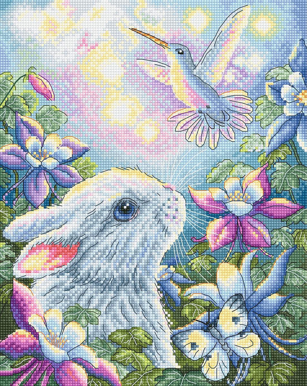 Summer Splendor L8054 Counted Cross Stitch Kit