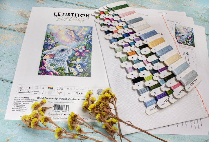 Summer Splendor L8054 Counted Cross Stitch Kit