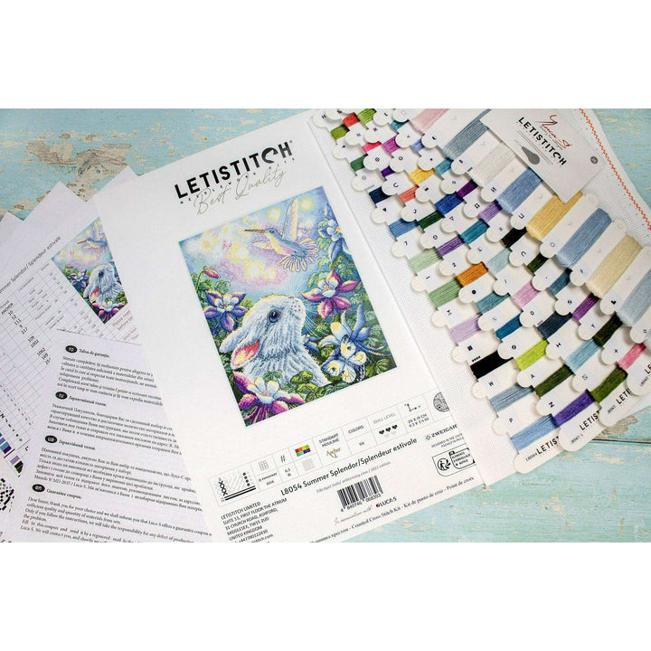 Summer Splendor L8054 Counted Cross Stitch Kit