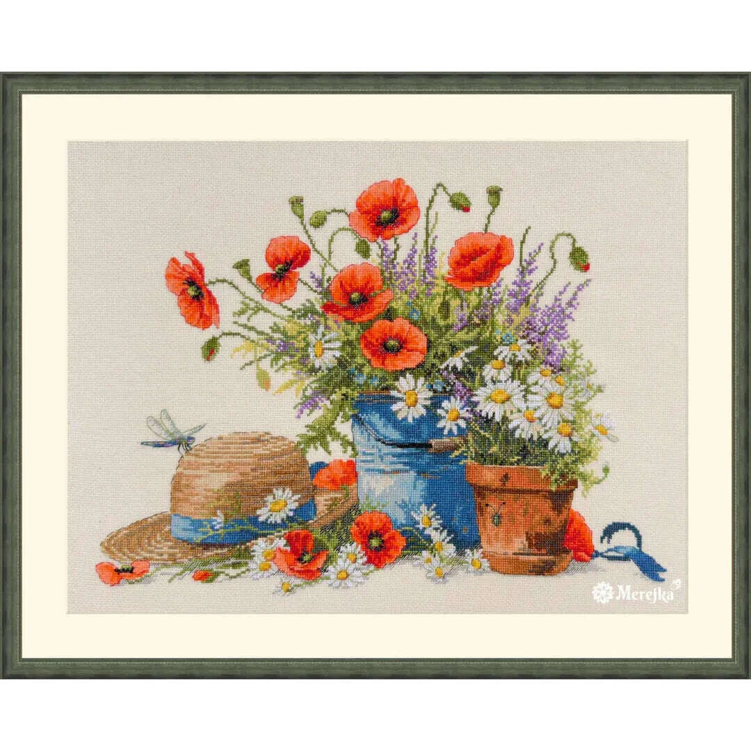Summer Still Life K-252 Counted Cross-Stitch Kit