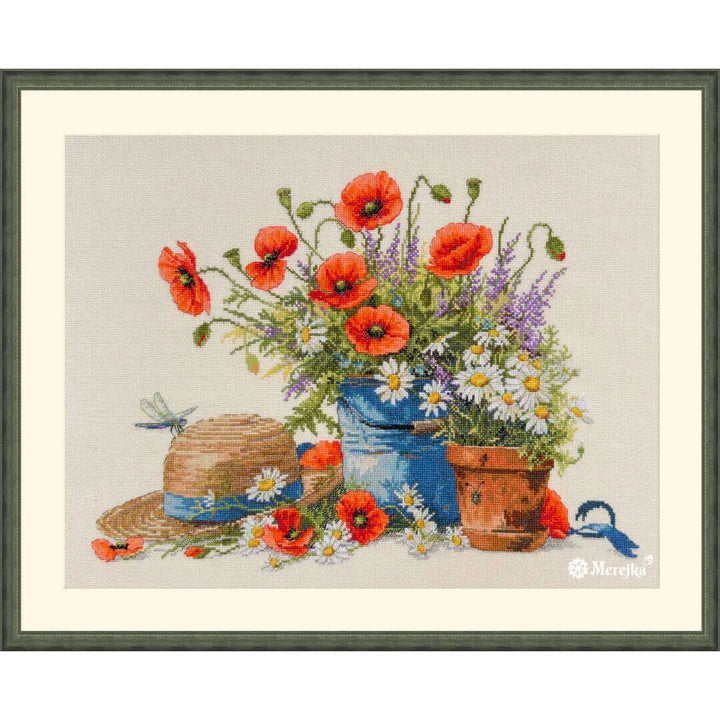 Summer Still Life K-252 Counted Cross-Stitch Kit