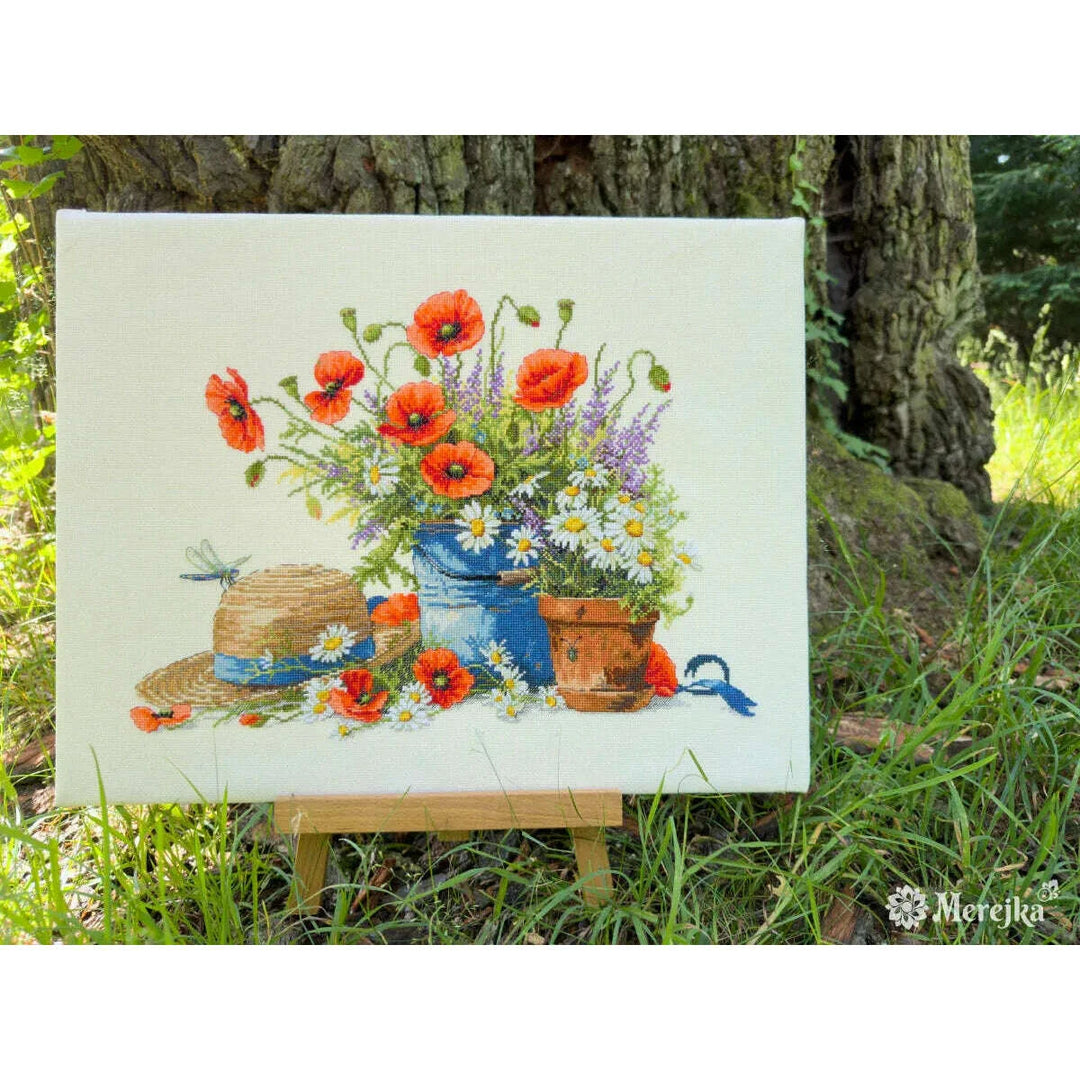 Summer Still Life K-252 Counted Cross-Stitch Kit