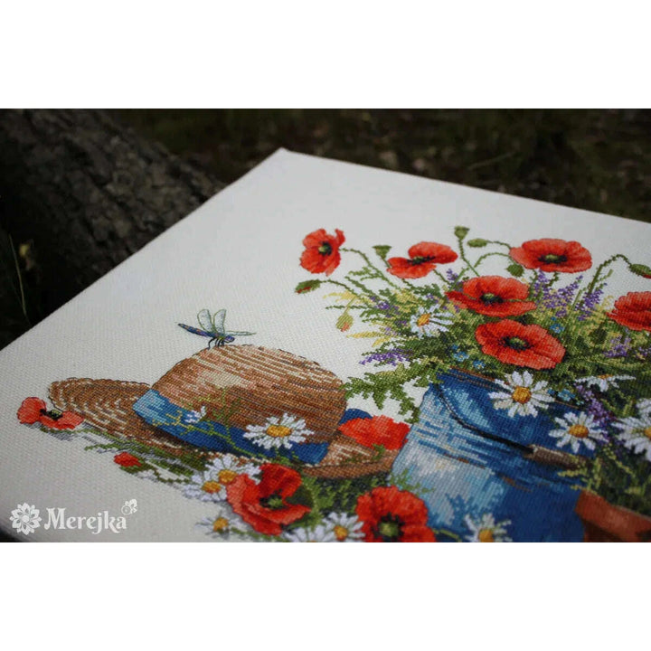 Summer Still Life K-252 Counted Cross-Stitch Kit