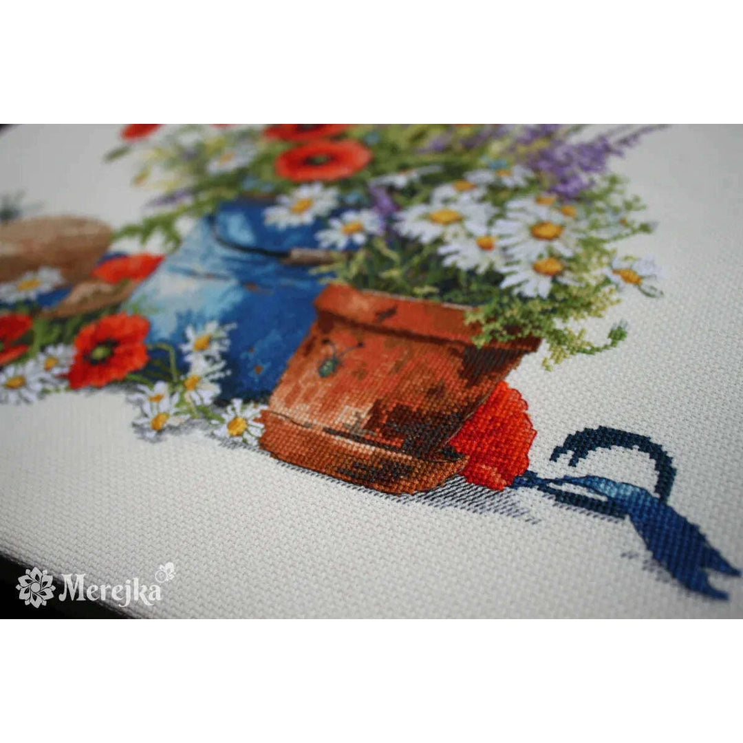Summer Still Life K-252 Counted Cross-Stitch Kit