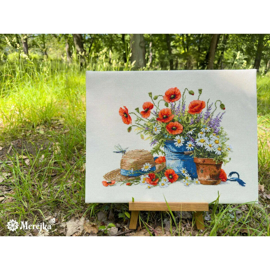 Summer Still Life K-252 Counted Cross-Stitch Kit