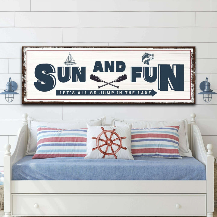 Sun And Fun Sign