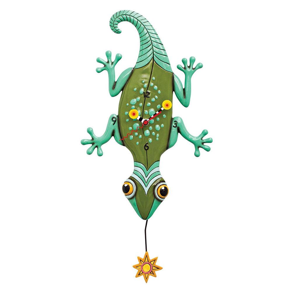 Sun Lizard Wall Clock by Allen Designs - Quirks!