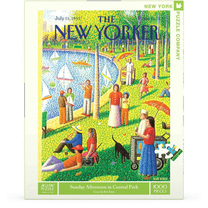 Sunday Afternoon in Central Park Jigsaw Puzzle