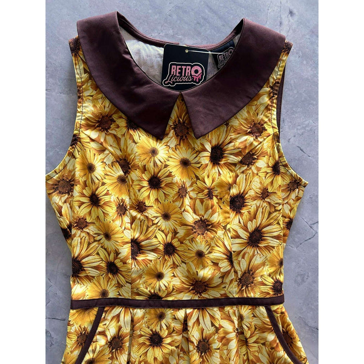 Sunflower Collared Dress