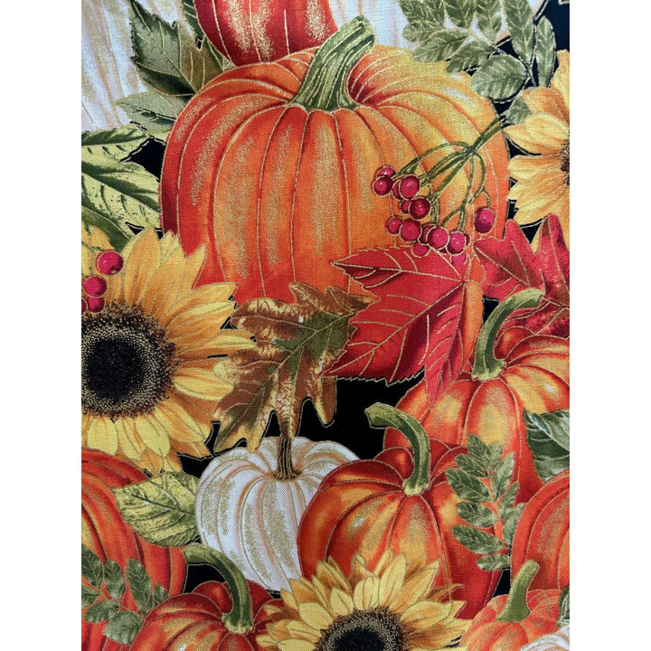 Sunflower & Pumpkin Skater Skirt