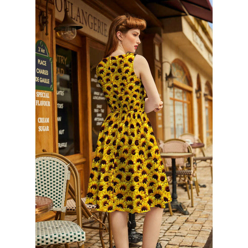 Sunflower Vintage Dress