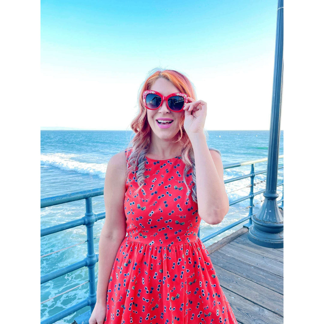 Sunglasses Vintage Dress