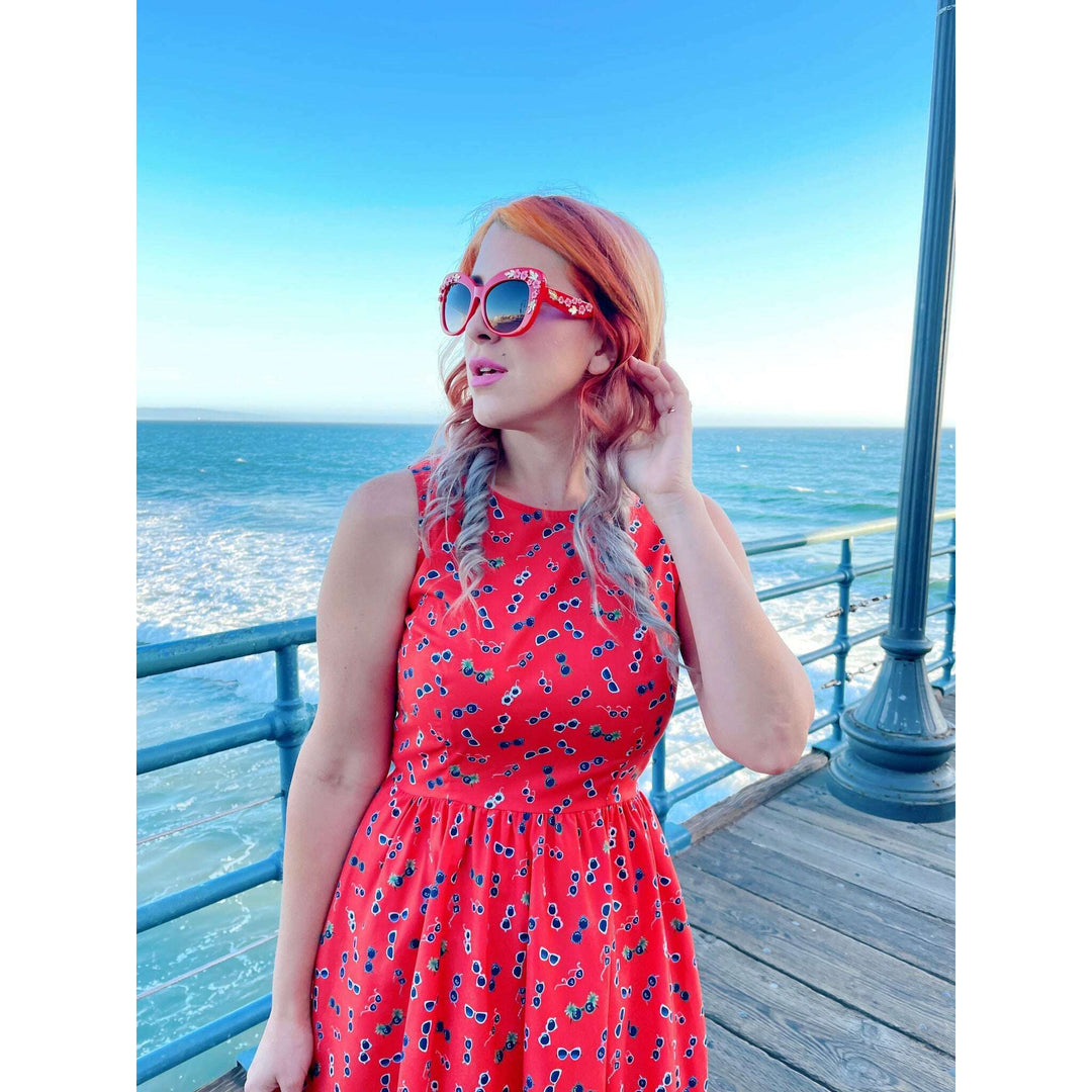 Sunglasses Vintage Dress