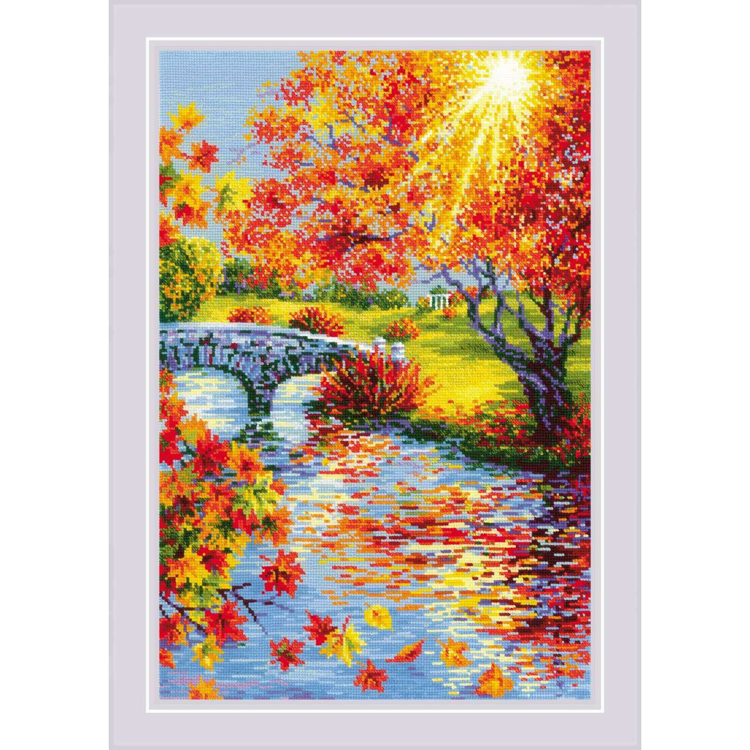 Sunny Autumn R2031 Counted Cross Stitch Kit