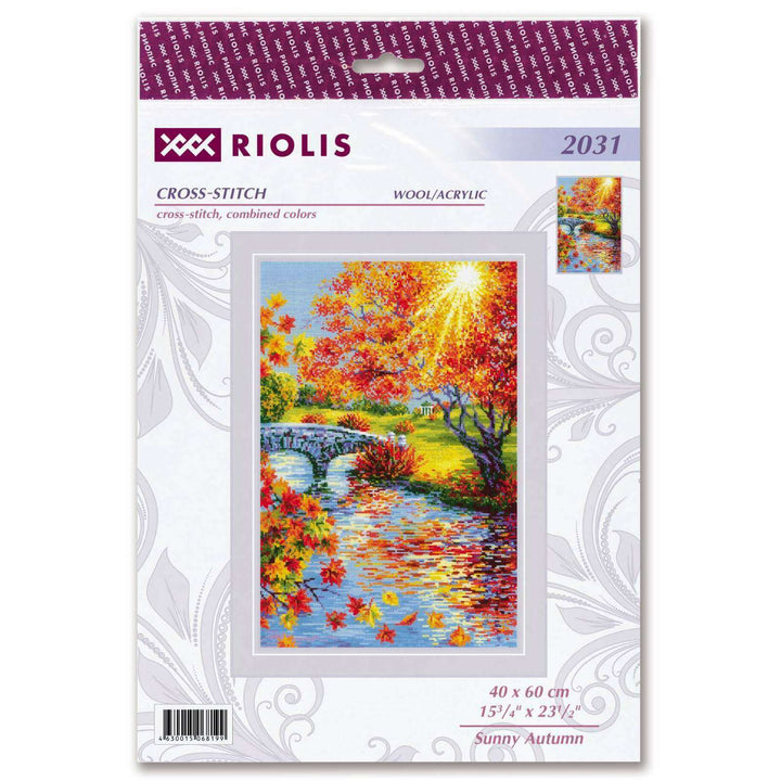 Sunny Autumn R2031 Counted Cross Stitch Kit