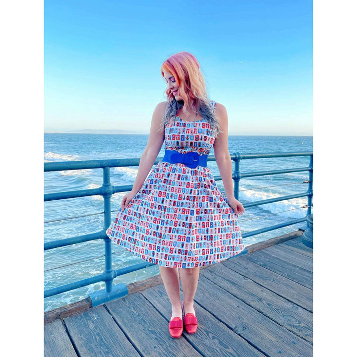 Sunny Days Fit & Flare Dress - Large only