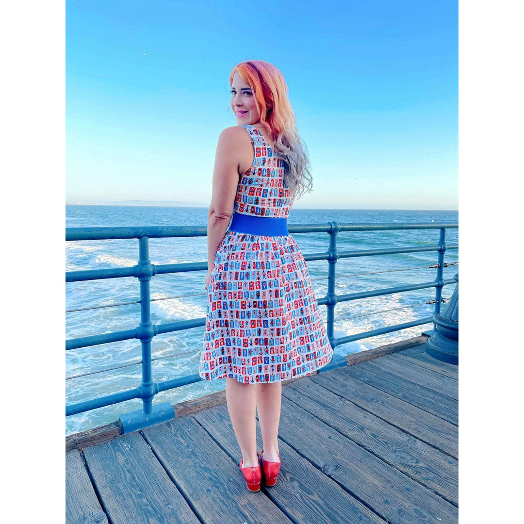 Sunny Days Fit & Flare Dress - Large only